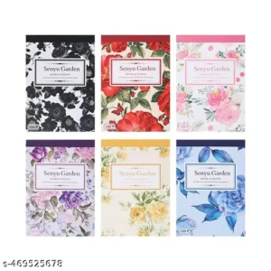 Weshopaholic 100 Pcs Scrapbook Paper Flower Series Material Paper Junk Journal Supplies(Pack of 1)(1 Piece Random Design Will be Send)